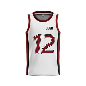 เสื้อกีฬาสำหรับผู้ชายเสื้อบาสเก็ตบอลตาข่ายสำหรับทุกเพศดีไซน์ใหม่ปักเย็บชุดโพลีเอสเตอร์ระบายอากาศ - Product Image 6