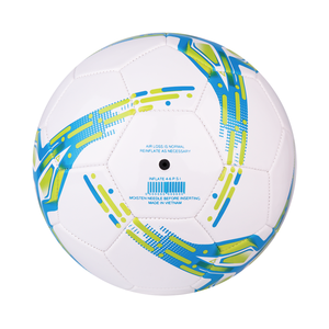 CJ Sports OEM Ballon de Football Professionnel en Cuir PU de Haute Qualité Logo Personnalisé Ballons de Football Blancs Colorés pour le Sport - Product Image 2