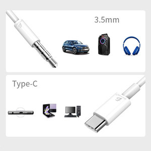 Cavo Audio Stereo Aux Professionale da 2m con Rivestimento in Nylon, Jack da 3.5mm per Auto, Cuffie, Cellulari, Auricolari - Product Image 4