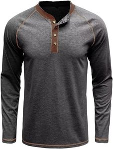 เสื้อสเวตเชิ้ตแขนยาว คอกลม ติดกระดุม แห้งเร็ว ทรงคลาสสิก สีตามสั่ง สำหรับผู้ชาย - Product Image 3