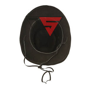 Vintage Western Style Cowgirl <b>Hat</b> <b>Felt</b> Cowboy <b>Hat</b> for Headwear for Men and <b>Women</b>,Leather Strip With Brass Fittings - Product Image 3