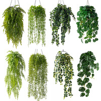 Plante artificielle décorative de lierre anglais suspendu, fausse verdure rampante pour la décoration de la maison, du balcon, du porche, du café - Fabricant en gros