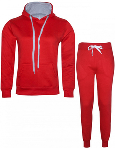 Survêtement décontracté 100% coton personnalisé pour hommes et femmes Sweats à capuche et sweat-shirts deux pièces Survêtement en polaire éponge - Product Image 2