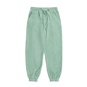 Top show personalizado pierna ancha 3D Puff estampado de gran tamaño holgado algodón pierna recta sudor pantalones apilados Jogger pantalones de chándal para hombres - Product Image 1