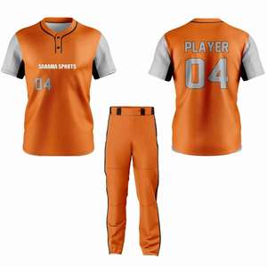 Fabricante Profesional de Uniformes de Béisbol, Uniformes de Béisbol Unisex para Hombre y Mujer, Diseños Personalizados - Product Image 1