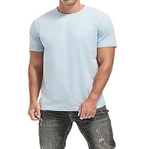 Camiseta para Hombre 100% Algodón, Tela Suave y Ligera, Manga Corta, Cómoda para Uso Diario, Estilo Urbano, Impresión de Logotipo Personalizado - Product Image 1