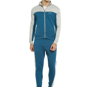 Hommes Casual Solide Couleur Deux Pièces Survêtements Respirant Nouvelle Arrivée Hiver Vêtements-Vente en Gros - Product Image 1