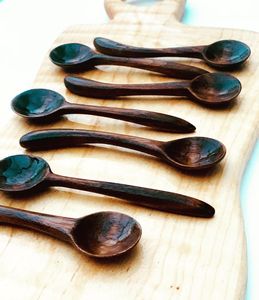 COOKING Natural Teak or Acacia Wooden <b>Kitchen</b> <b>Utensils</b> Set With Spoon Rest Wooden Cooking Spoons Set and <b>Utensils</b> <b>Holder</b> - Product Image 5
