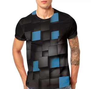 Venta caliente de alta calidad 210 Gsm camiseta Pour Les Hommes impresión personalizada 100 algodón hombres camiseta en blanco - Product Image 1