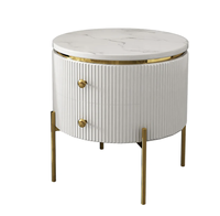 Table d'appoint gigogne moderne de qualité supérieure pour petits espaces, mobilier de maison, design bois, fer et verre