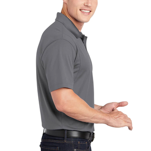 Vente chaude Bonne Qualité Polyester Spandex Polos Personnalisé Simple Hommes Polo T-shirt 2025 - Product Image 3