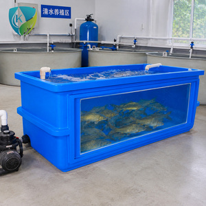 Vasca per Pesci in FRP con Pannello in Vetro Temperato per Acquacoltura Commerciale, Direttamente dalla Fabbrica - Product Image 3