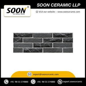 Baldosas de cerámica de bajo mantenimiento de 400x400mm con diseño elegante Azulejo de hogar de superficie brillante a precio asequible - Product Image 3