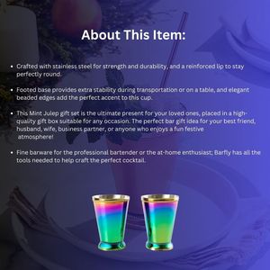 Vendedor caliente personalizado niquelado con cuentas ribete Moscow Mule Mint Julep Cup cerámica Bartender Bar herramienta para obsequios - Product Image 2