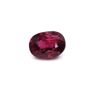 Meilleur Prix Pierre Précieuse Naturelle Rubis du Mozambique 1,58 Carat Couleur Sang de Pigeon Taille Ovale Pierre de Naissance de Juillet pour la Fabrication de Bagues