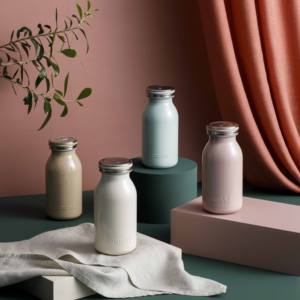 Excellente qualité prix d'usine en acier inoxydable 600ml bouche large mosh! Flacon à lait 380ml Bouteille isolée sous vide - Product Image 2