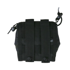 Pochette de rangement pliable pour munitions - Pochette utilitaire noire BTP, pochette de fixation, pochette zippée, pochette modulaire, camouflage personnalisé - Product Image 2
