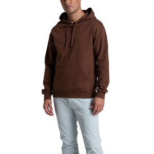 Sudaderas con capucha para hombre 100% algodón 500 GSM sudaderas con capucha de peso pesado en blanco grueso Logotipo de impresión personalizado sudaderas con capucha con hombros caídos para hombre - Product Image 6