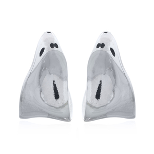 Pendientes de tuerca trapezoidales de plata 925 al por mayor, joyería delicada y de moda de Tailandia - Product Image 1