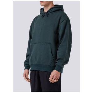 Luxury New <b>Trendy</b> 100% Soft Quick Dry Cotton Oversized Long Sleeved <b>Hoodies</b> For Mens High Quality Fabric With Customize Logo - Product Image 3