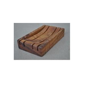 Jabonera de madera Natural de diseño único, juego de baño de calidad estándar, accesorios, jaboneras a la venta - Product Image 2