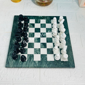 Juego de Ajedrez de mármol hecho a mano de buena calidad, juego de mesa de interior al mejor precio para entretenimiento infantil en India, venta al por mayor disponible - Product Image 1