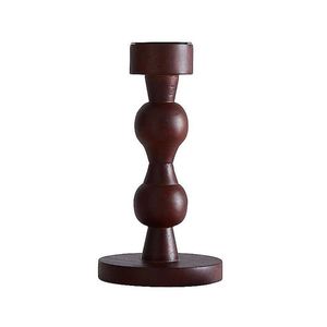 Tendance Design Meilleure Qualité Occasion Haute Qualité Fabriqué À La Main En Gros Décoration De Mariage Cylindrique En Bois Bougeoir - Product Image 3