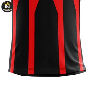 Maillot de football fin en polyester doux avec impression par sublimation pour les joueurs de football qui acceptent le service OEM - Product Image 5
