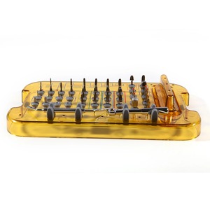 Ensemble de 6 instruments dentaires manuels en acier inoxydable, miroir dentaire, sonde, kit de soins dentaires, instrument de détartrage, haute qualité, certifié CE - Product Image 4