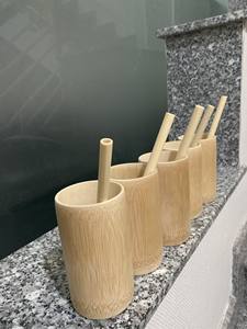 Tasse en bambou écologique faite à la main du vietnam - Product Image 4