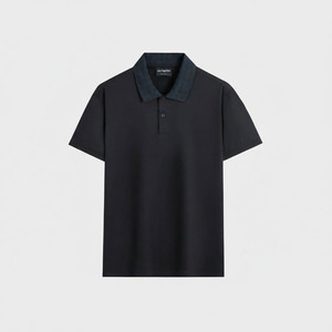 Chemise à manches courtes respirante brodée personnalisée, coupe classique, style décontracté pour homme - Product Image 2