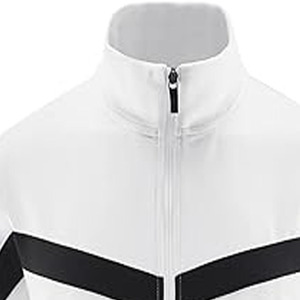 Conjunto deportivo de poliéster para hombre, conjunto de dos piezas, chaqueta de nailon con cremallera y pantalones de chándal de nailon personalizados - Product Image 2