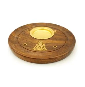 Porte-bâton d'encens en bois créatif moderne de haute qualité en gros attrape-cendres de parfum de maison pour la décoration intérieure méditation bureau - Product Image 4