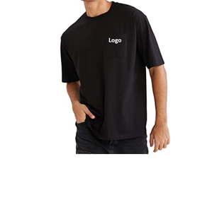 Jeunes hommes T-shirts surdimensionnés à col rond à manches courtes 100% coton Jeunes hommes T-shirts surdimensionnés à col rond du Bangladesh - Product Image 1