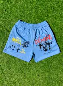Custom Pockets Fitness <b>Shorts</b> Casual Loose <b>Shorts</b> Custom Polyester <b>Mesh</b> <b>Short</b> - Product Image 5