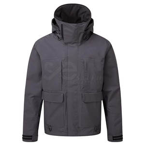 Vestes de pêche imperméables avec logo personnalisé Vestes de pêche pour hommes, teintes en plaine, coupe ajustée, vêtements d'extérieur - Product Image 6