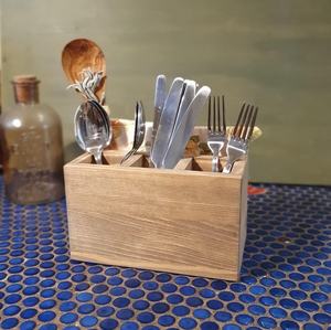 ที่เก็บอุปกรณ์ครัวไม้แท้คุณภาพสูง งานแฮนด์เมด ทันสมัย ใช้งานได้หลากหลาย  จัดระเบียบอุปกรณ์ทำครัวอย่างยั่งยืน - Product Image 6