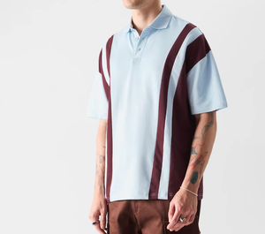 เสื้อโปโลพิมพ์ลายคุณภาพสูงสำหรับผู้ชาย ดีไซน์หรูหรา ปักโลโก้ ผ้าฝ้าย มีไซส์ใหญ่ บริการออกแบบ OEM - Product Image 4