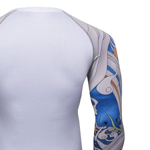 เสื้อรัดกล้ามเนื้อ MMA รุ่นใหม่ ระบายอากาศได้ดี ผลิตจากผ้าสแปนเด็กซ์/โพลีเอสเตอร์ แขนยาว เป็นมิตรต่อสิ่งแวดล้อม ขนาดสั่งทำได้ คุณภาพสูง ขายดีที่สุด - Product Image 5