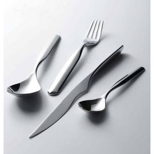 Wholesale Luxury Modern Gold <b>Cutlery</b> <b>Set</b> Golden Stainless Steel <b>Portable</b> Wedding Flatware with Shiny Handel Polish Washable - Product Image 6