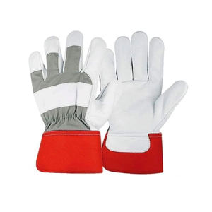 Guantes DE SEGURIDAD Guantes de protección de trabajo Guantes de mano de cuero Industrial Construcción de alta calidad Constructor Agricultura - Product Image 1
