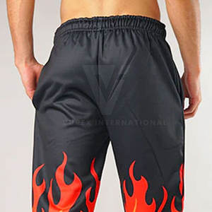 Nueva llegada de alta calidad, pantalón para correr de algodón transpirable, diseño personalizado, ligero, informal, recto, patrón, cintura media para hombres - Product Image 6