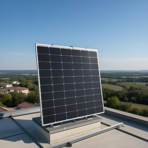 Panneau solaire monocristallin HJT noir haute efficacité Kamtex Solar KMX-180W pour toiture - Product Image 3