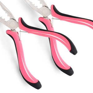 Vente en gros de pinces d'extension de cheveux de qualité supérieure pince à capsule plat outils d'extension de cheveux de nez pince à vendre - Product Image 6