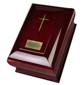 Urna de cremación de madera duradera para cenizas humanas con diseño fino hecho a mano para uso conmemorativo - Product Image 2