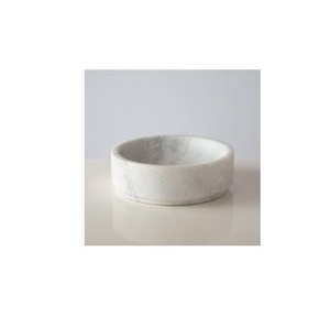 Marble <b>Bowl</b> Decorative Marble Round <b>Bowl</b> <b>White</b> Modern Design <b>Serving</b> <b>Bowl</b> at Wholesale Price - Product Image 3