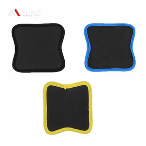 Coussinets en néoprène avec logo personnalisé Coussinets d'haltérophilie en caoutchouc Grip Pad Gym Workout Coussinets confortables pour hommes - Product Image 6