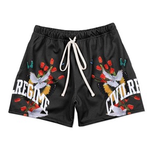 Pantalones cortos de algodón 100% para hombre Método de tejido no tejido - Product Image 2
