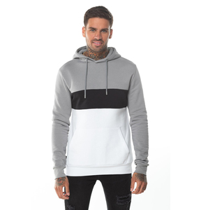 Sweat à capuche technique en molleton gaufré imprimé, doux, personnalisé, épais, en coton respirant et écologique pour homme - Product Image 1
