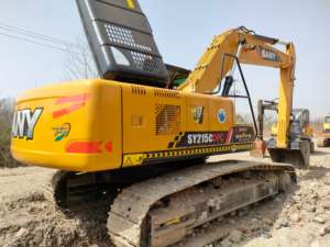 เครื่องขุด215C ระบบไฮดรอลิก20ตัน90% ใหม่ทรงพลังใช้ส่วนประกอบหลัก - Product Image 6